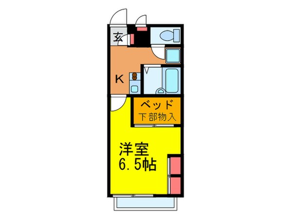 ピア高槻の物件間取画像